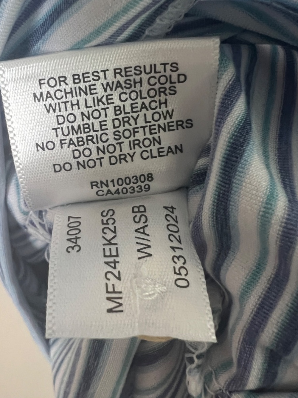 Peter Millar Polo Shirt Mens Large Blue White Summer Comfort Golf - Picture 2 of 7